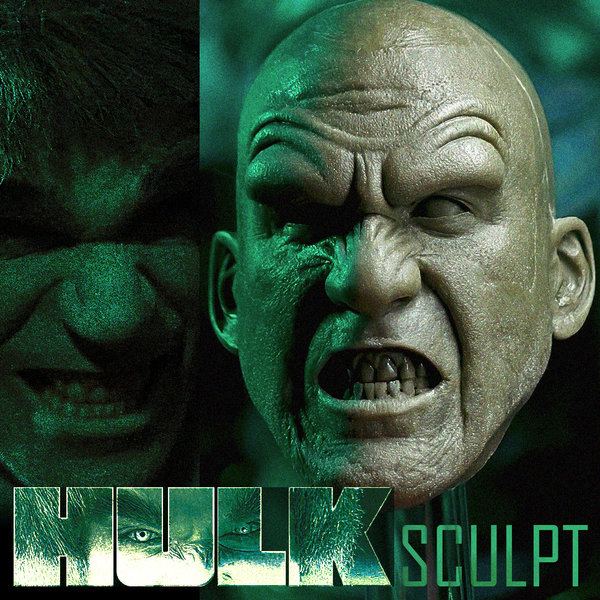 The Incredible Hulk (1977 - 1982) Unpainted Resin Sculpt 